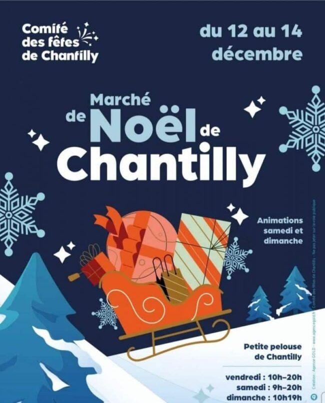 marché noel Chantilly 2025